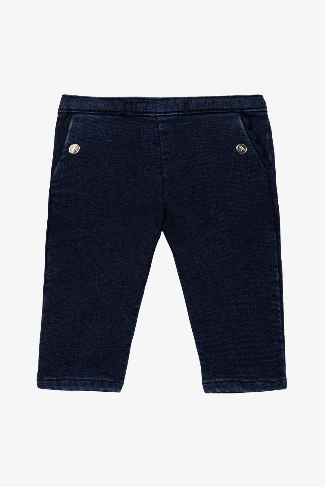 Blue Almonds Ltd Baby Girls Blush Pink Jumper & Navy Jeans Set Tartine et Chocolat