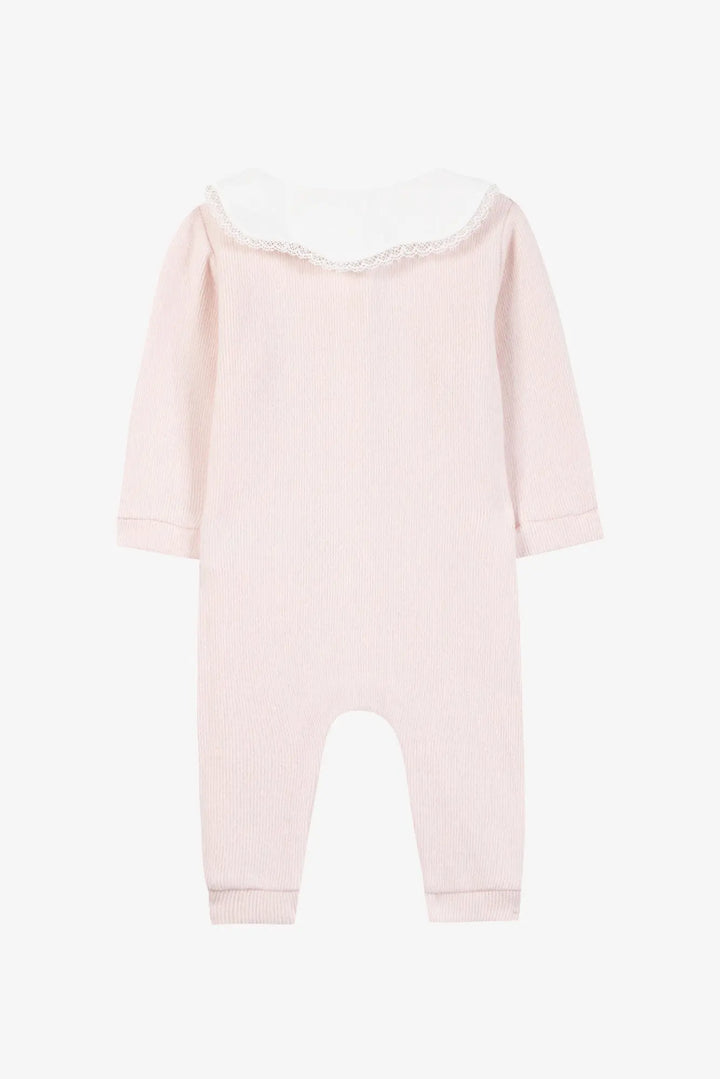 Blue Almonds Ltd Baby Girls Blush Pink Romper Tartine et Chocolat
