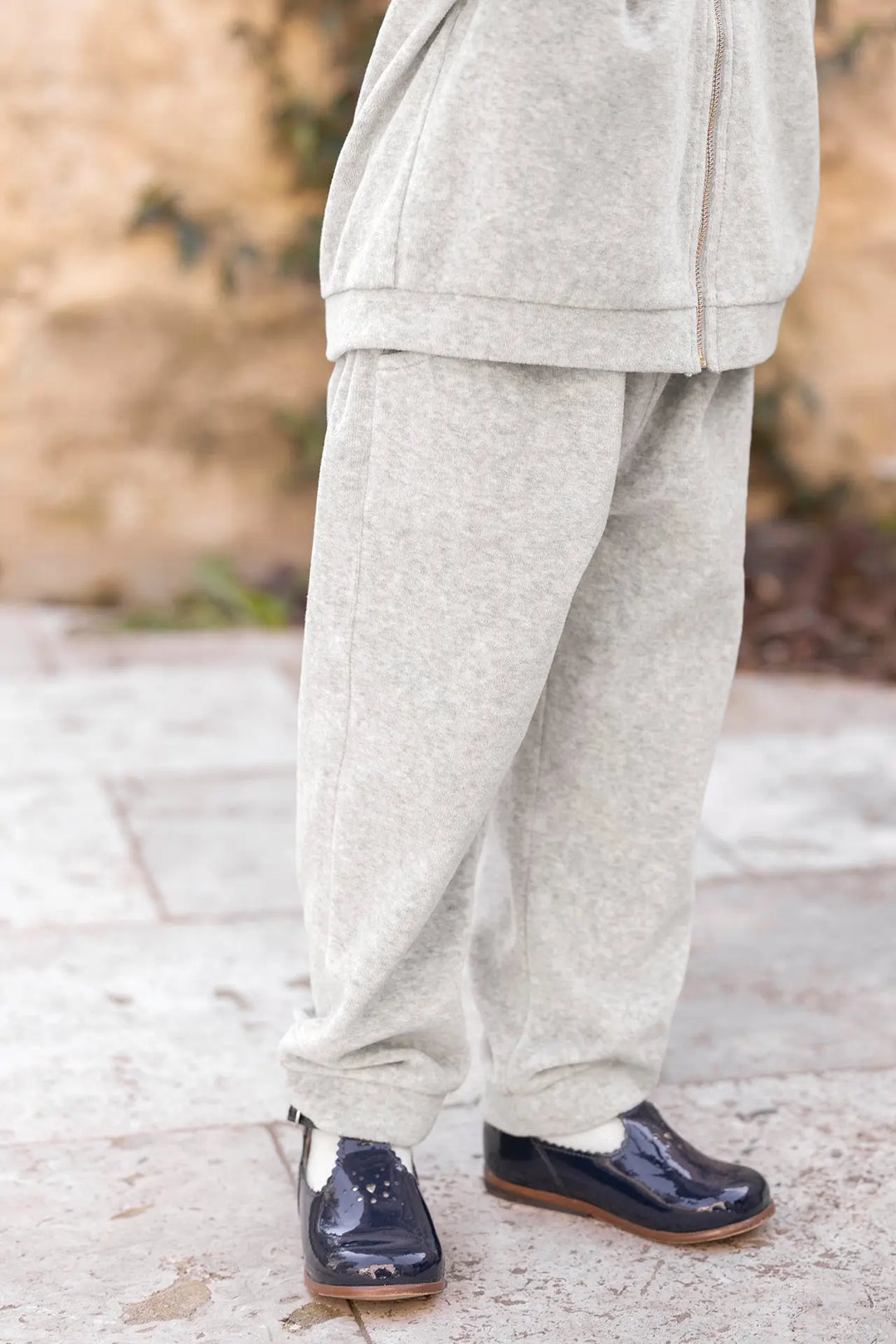 Blue Almonds Ltd Baby Girls Blush Pink T-Shirt & Grey Marl Tracksuit Set Tartine et Chocolat