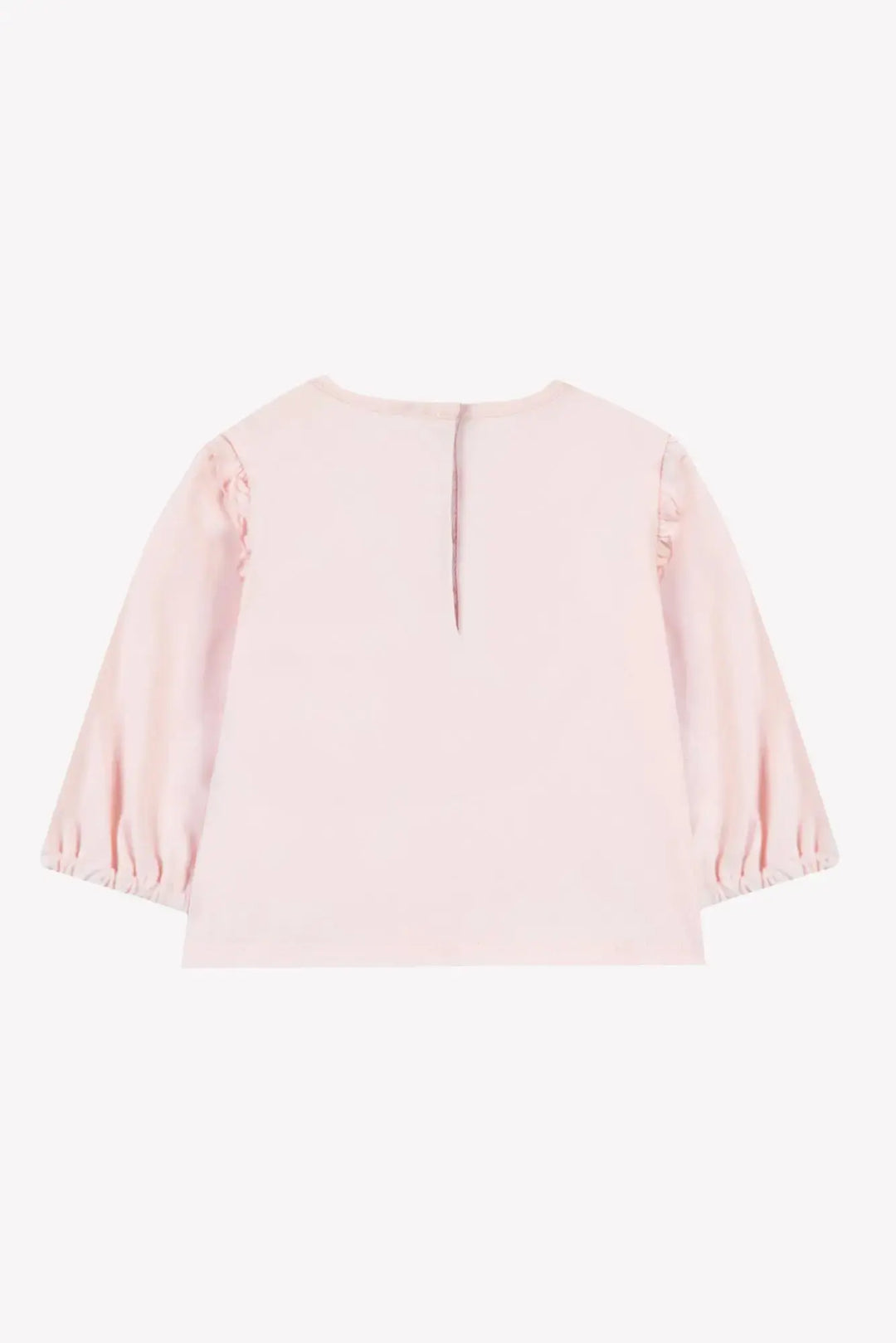 Blue Almonds Ltd Baby Girls Blush Pink T-Shirt & Grey Marl Tracksuit Set Tartine et Chocolat
