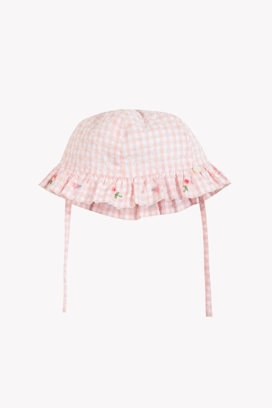 Blue Almonds Ltd Baby Girls Bucket Hat - Blush Tartine et Chocolat