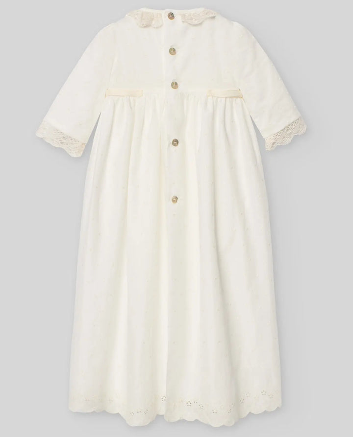 Blue Almonds Ltd Baby Girls Ceremony Set in Cream Paz Rodriguez