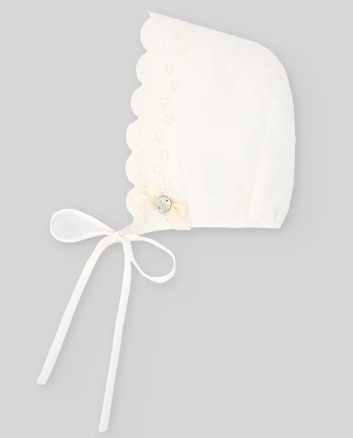 Blue Almonds Ltd Baby Girls Ceremony Set in Cream Paz Rodriguez