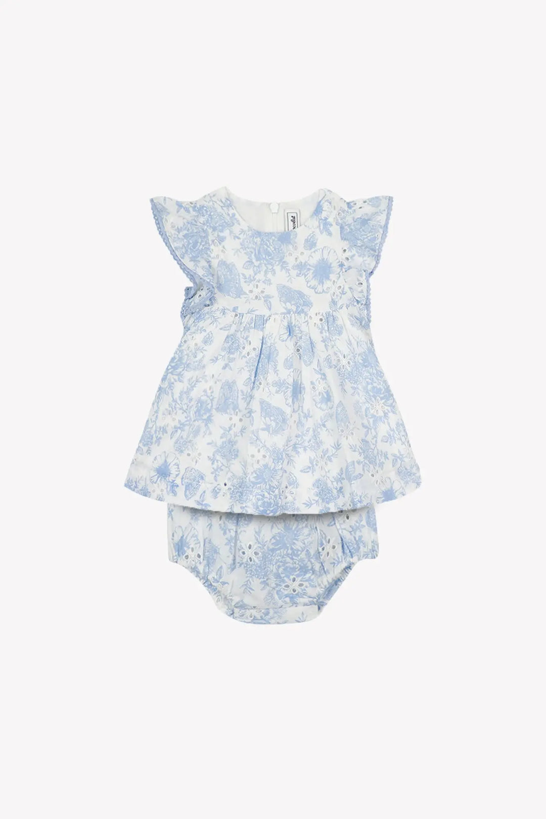 Blue Almonds Ltd Baby Girls Dress - Azure Tartine et Chocolat
