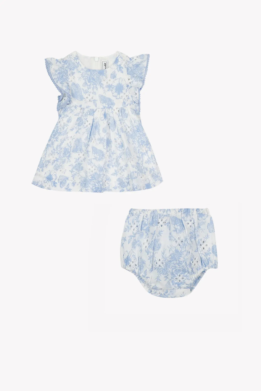 Blue Almonds Ltd Baby Girls Dress - Azure Tartine et Chocolat