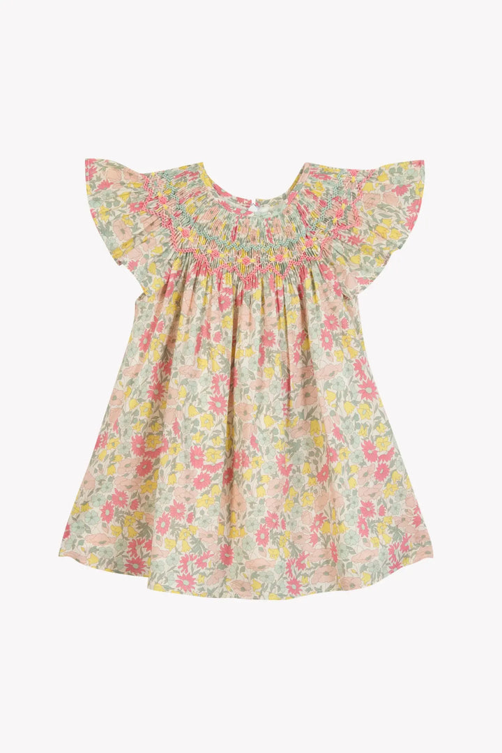 Blue Almonds Ltd Baby Girls Dress - Citrus Tartine et Chocolat