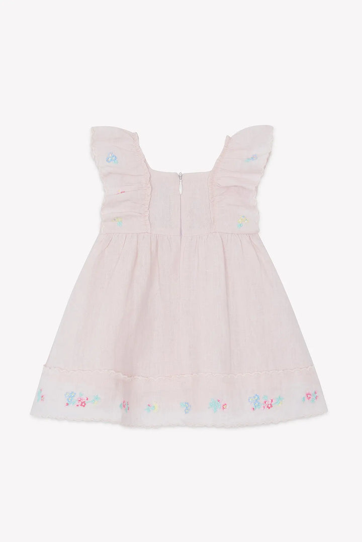 Blue Almonds Ltd Baby Girls Dress - Pale Pink Tartine et Chocolat