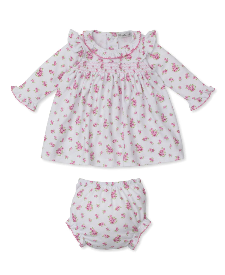 Blue Almonds Ltd Baby Girls Dress Set - Roses and Blooms Kissy Kissy