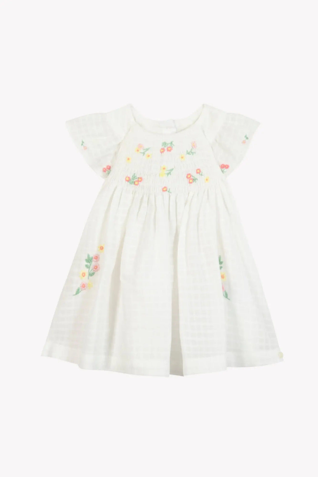 Blue Almonds Ltd Baby Girls Dress - White 2 Tartine et Chocolat