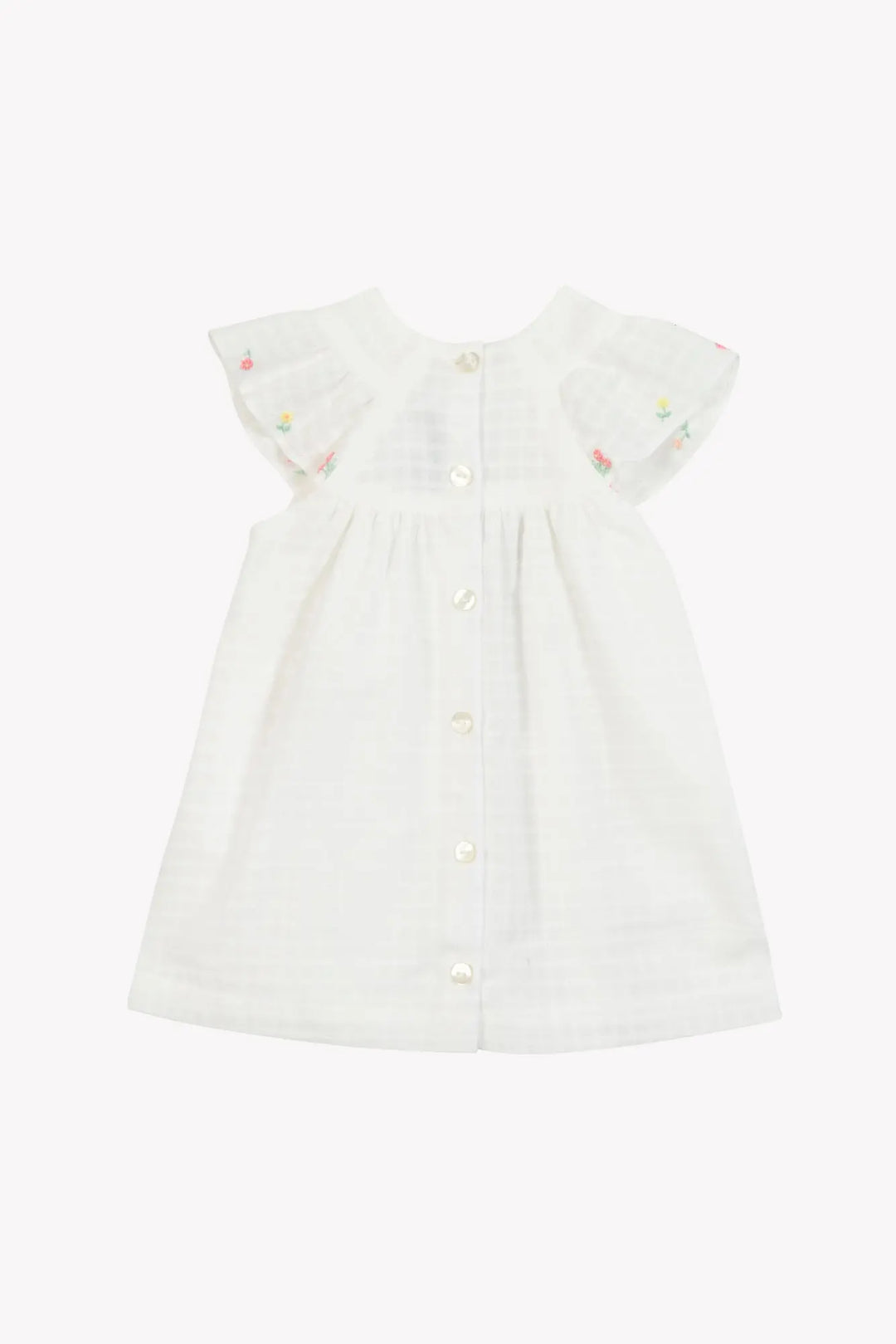 Blue Almonds Ltd Baby Girls Dress - White 2 Tartine et Chocolat