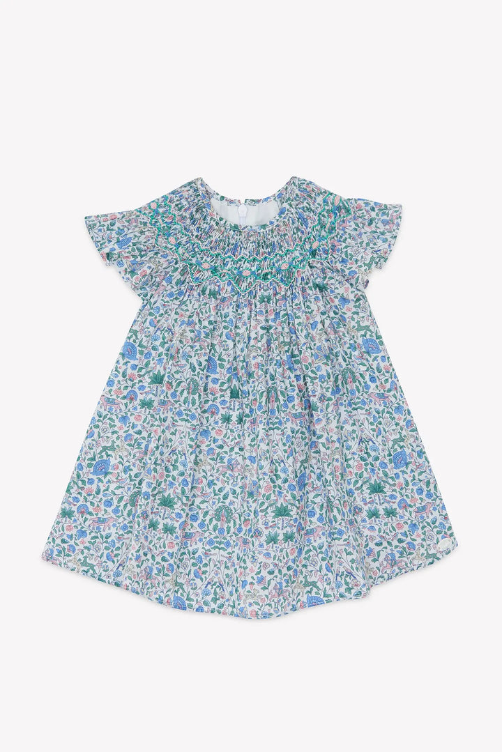 Blue Almonds Ltd Baby Girls Dress - White Tartine et Chocolat
