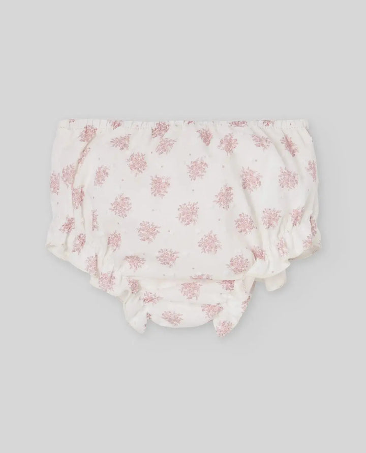 Blue Almonds Ltd WOVEN NEWBORN BLOOMERS MIMOSA - Dune Pink Paz Rodriguez