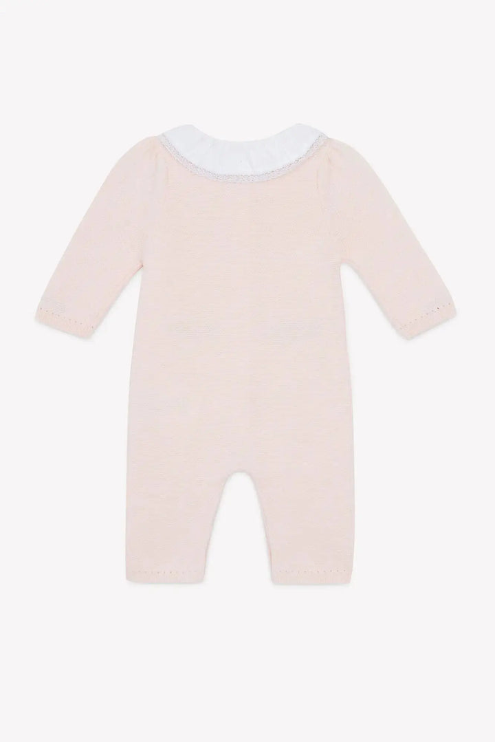 Blue Almonds Ltd Baby Girls Long Romper - Blush Tartine et Chocolat