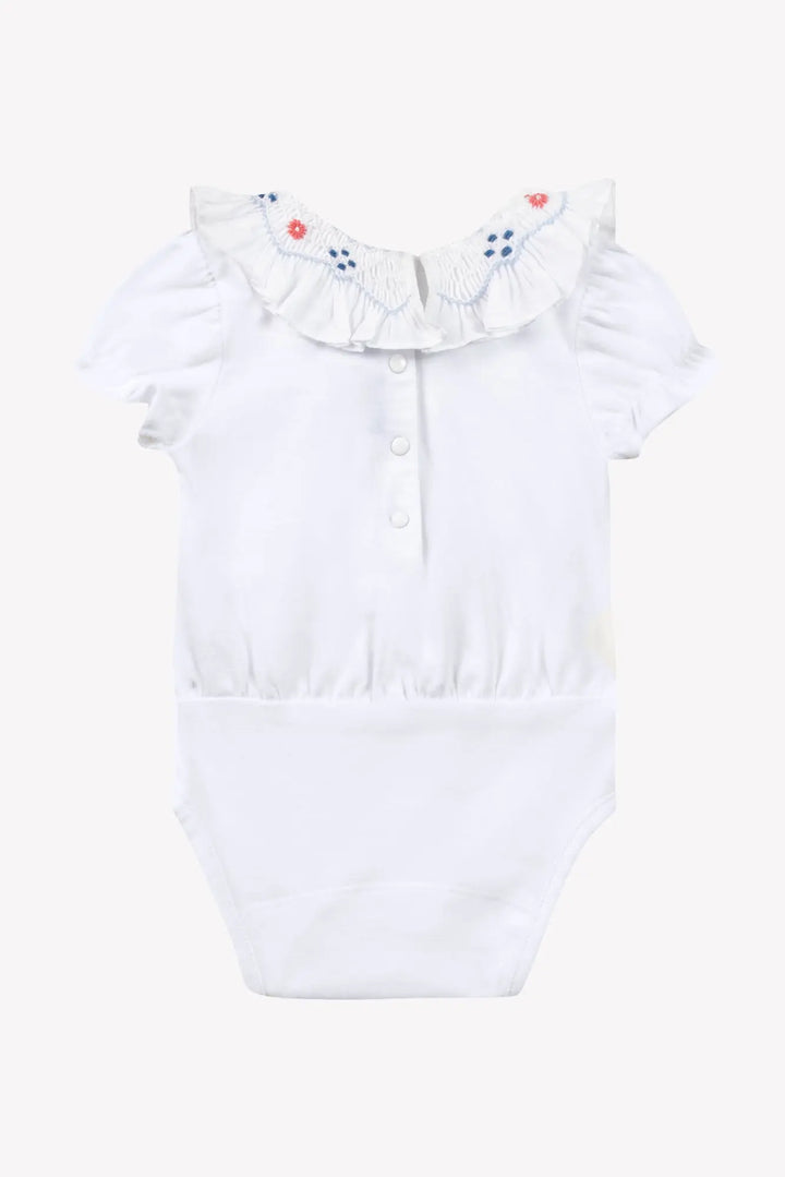 Blue Almonds Ltd Baby Girls Floral Embroidered Trouser Set - MP Tartine et Chocolat