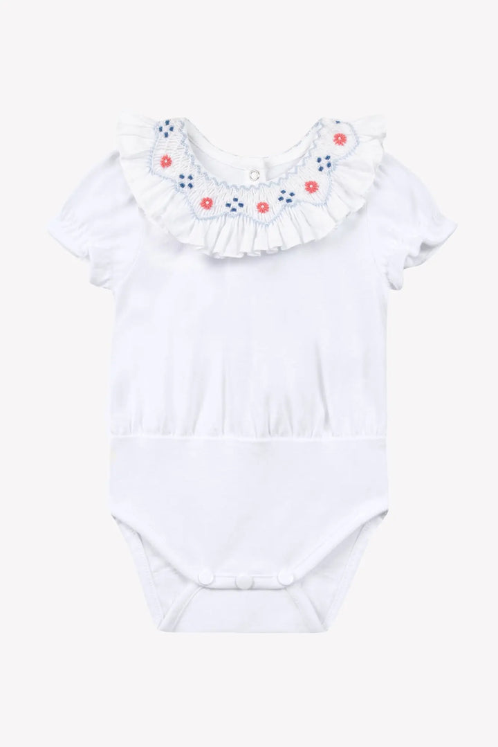 Blue Almonds Ltd Baby Girls Floral Embroidered Trouser Set - MP Tartine et Chocolat