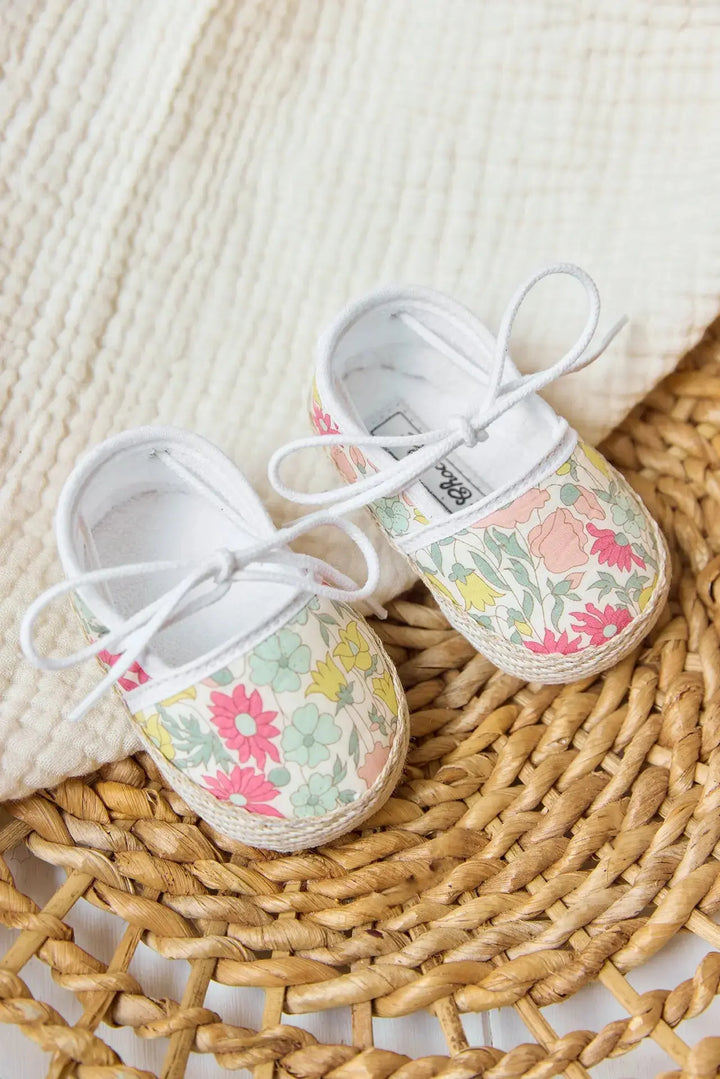 Blue Almonds Ltd Baby Girls Shoes - Citrus Tartine et Chocolat
