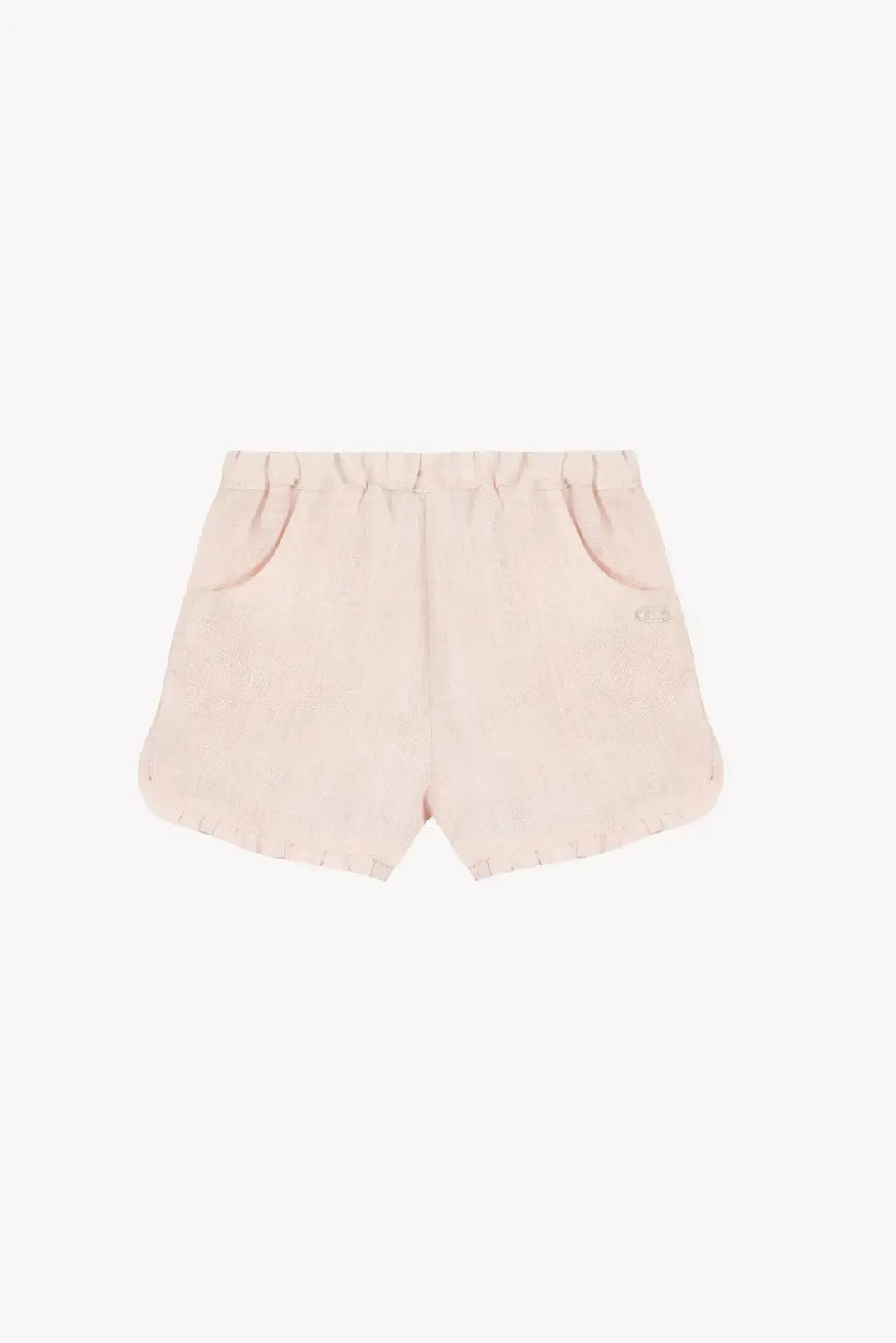 Blue Almonds Ltd Baby Girls Shorts - Pale Pink + Baby Girls T-Shirt - Azalea Tartine et Chocolat