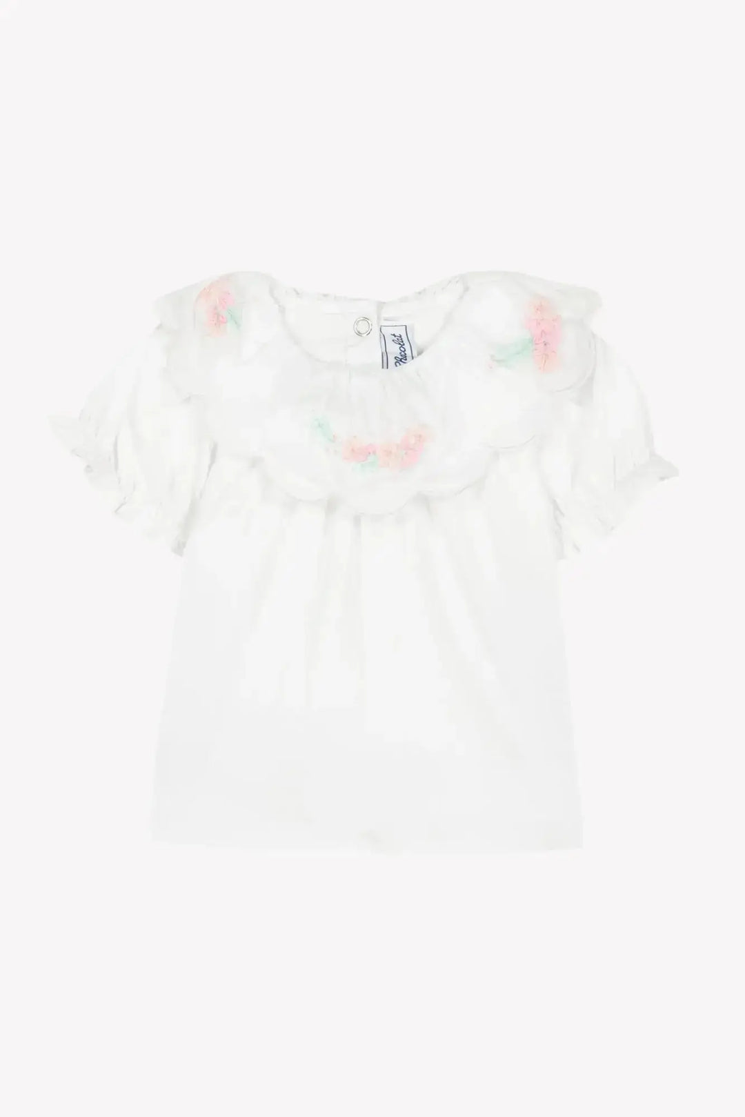 Blue Almonds Ltd Baby Girls Shorts - Pale Pink + Baby Girls T-Shirt - Azalea Tartine et Chocolat