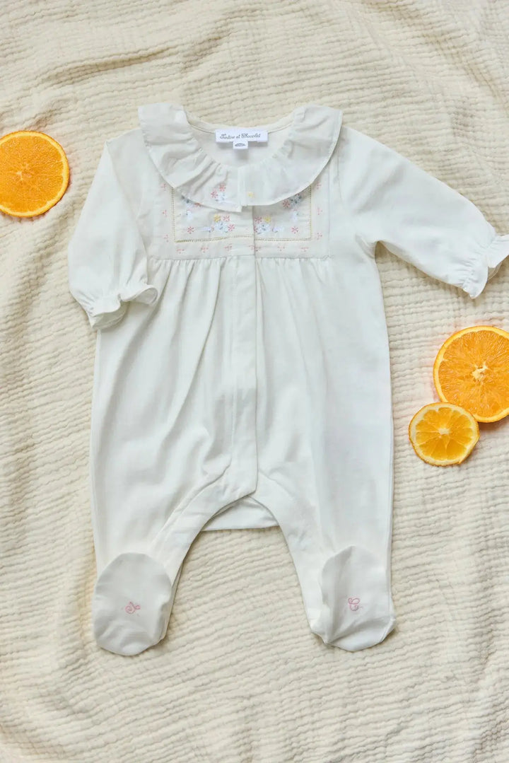 Blue Almonds Ltd Baby Girls Pyjamas - Pearl 2 Tartine et Chocolat