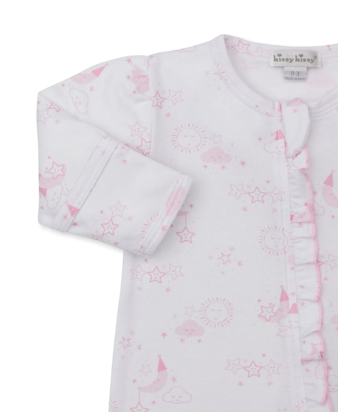 Baby Girls Footie with Zip - Nightfall