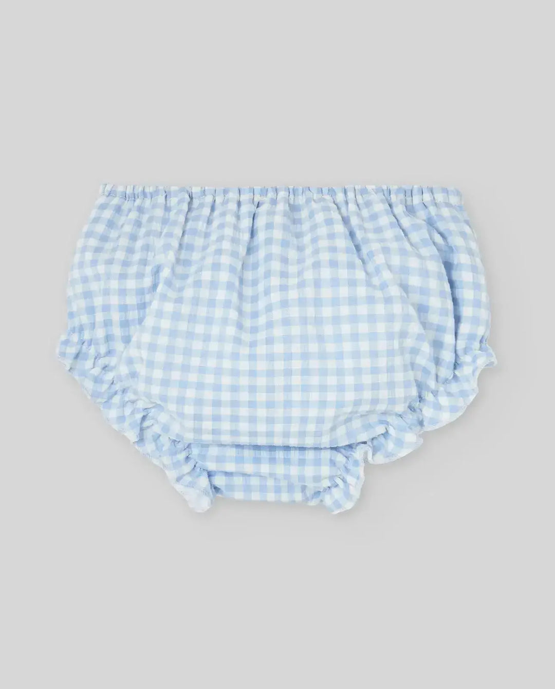 Blue Almonds Ltd WOVEN NEWBORN BLOOMERS ANADE - Sky Blue Paz Rodriguez