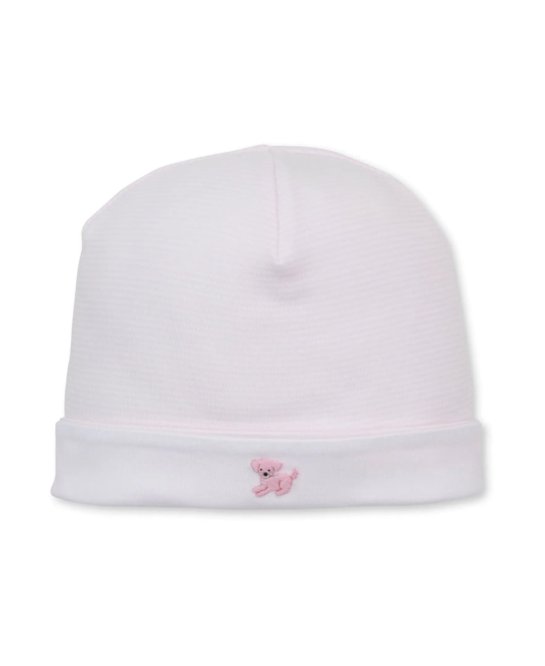 Blue Almonds Ltd Baby Girls Hand Embroidered Hat - Puppy Paws Kissy Kissy