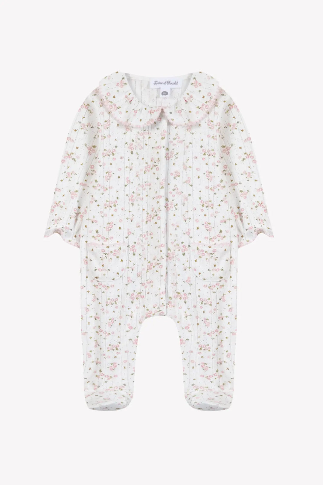 Blue Almonds Ltd Baby Girls Ivory Babygrow Tartine et Chocolat