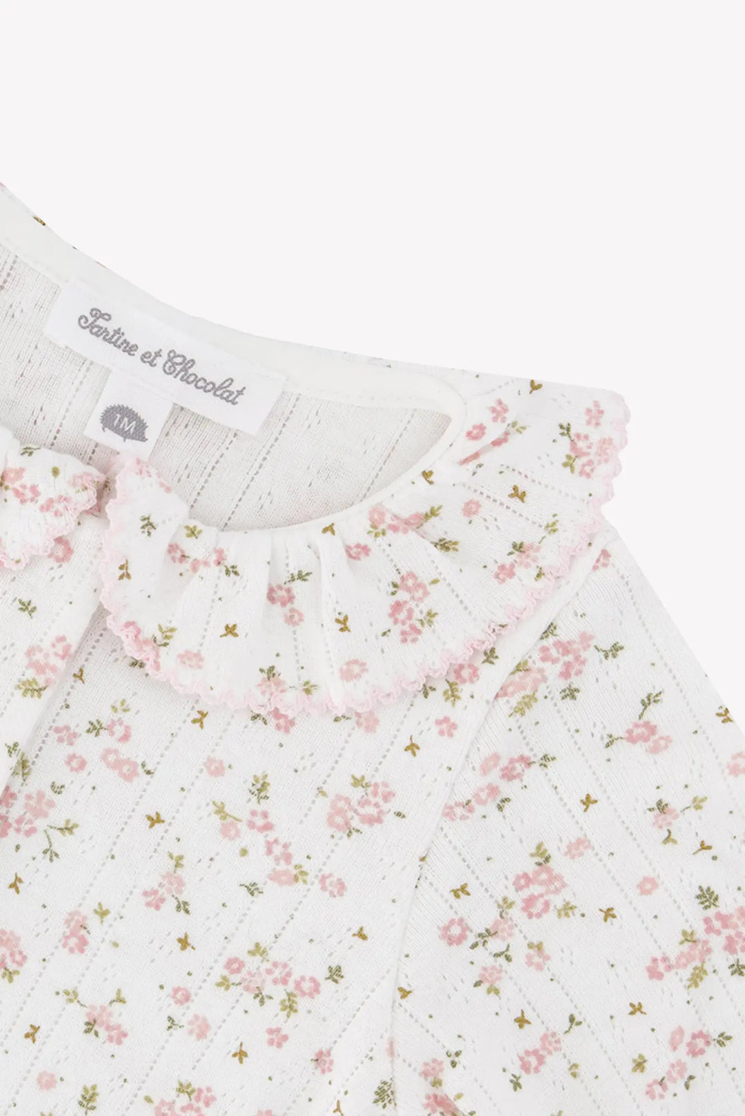 Blue Almonds Ltd Baby Girls Ivory Babygrow Tartine et Chocolat
