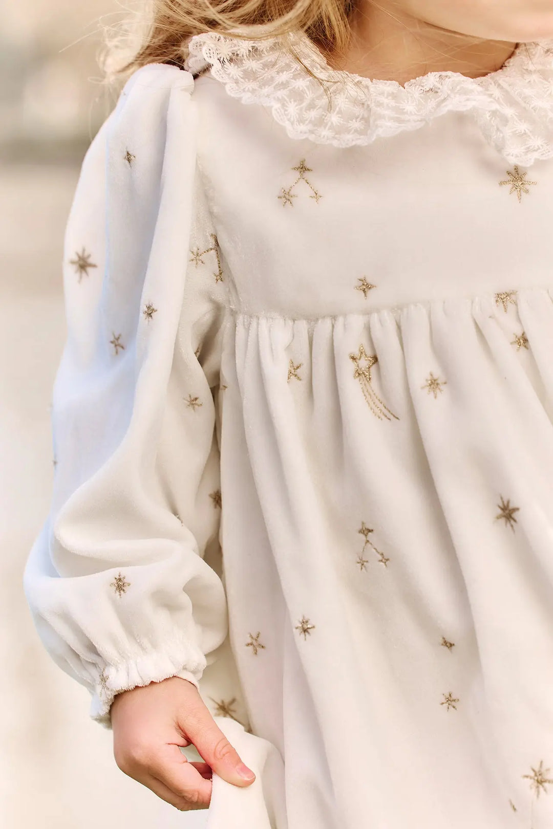 Blue Almonds Ltd Baby Girls Ivory Dress Tartine et Chocolat