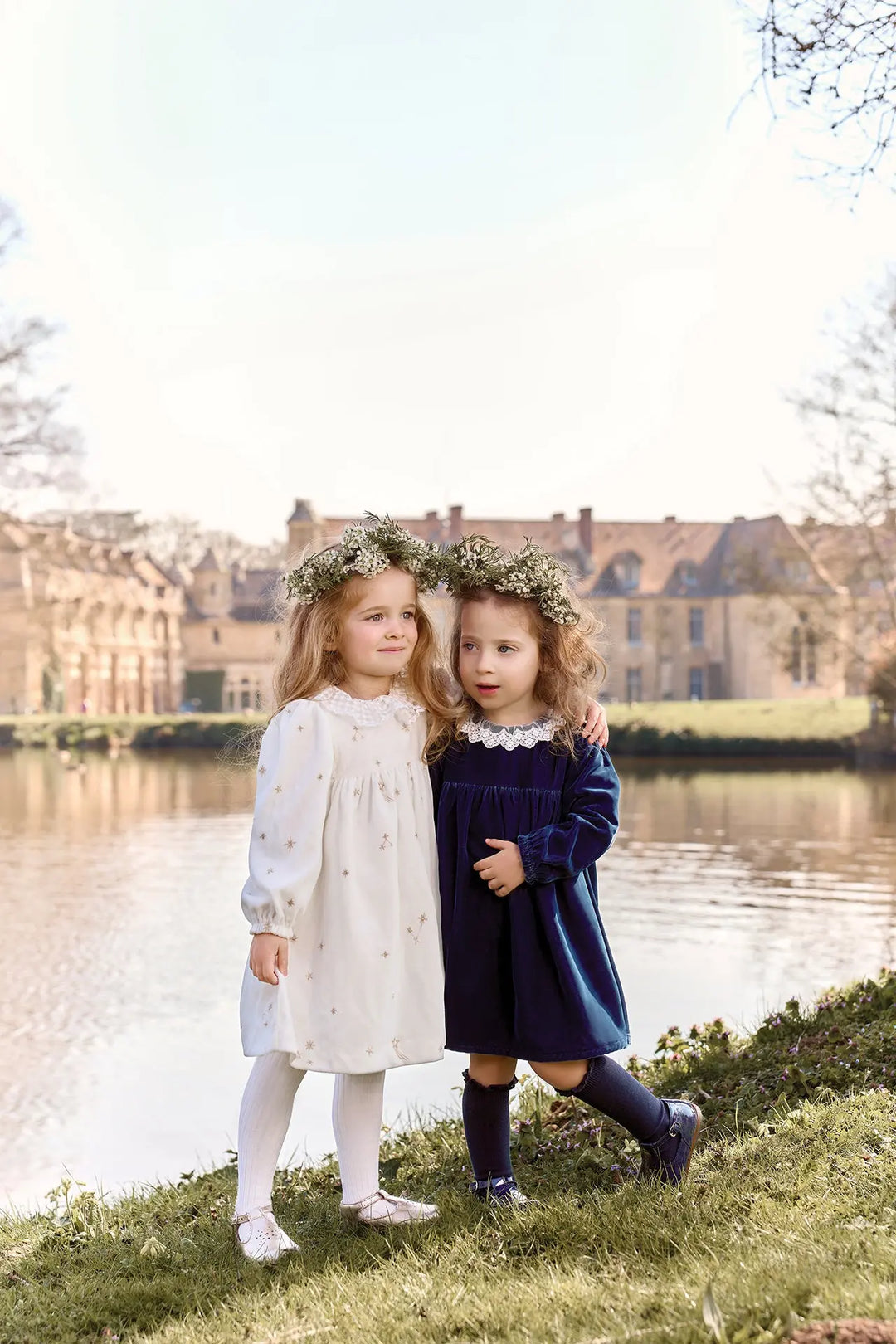 Blue Almonds Ltd Baby Girls Ivory Dress Tartine et Chocolat