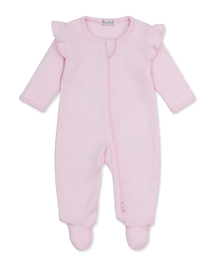 Blue Almonds Ltd Baby Girls Jacquard Babygrow - Baby Blessings Kissy Kissy