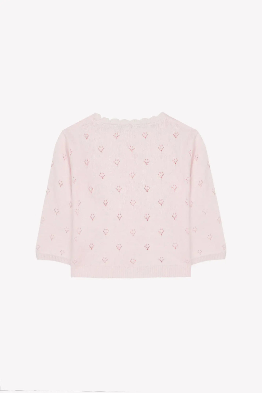 Blue Almonds Ltd Baby Girls Jumper - Pale Pink Tartine et Chocolat