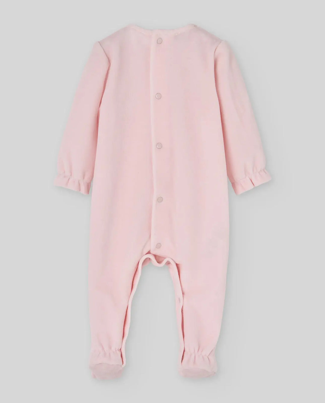 Baby Girls Knitted Hat & Romper Set Ternura in Chalk Pink