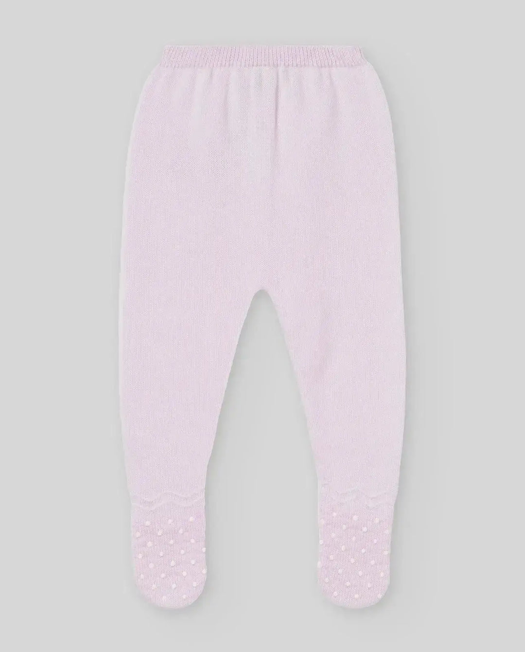Blue Almonds Ltd KNIT NEWBORN LEGGINS PAZ V26 - Chalk PinkCream Paz Rodriguez