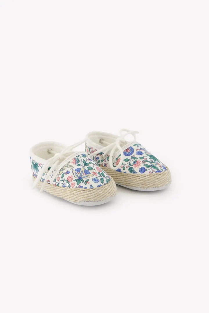 Blue Almonds Ltd Baby Girls Shoes - White Tartine et Chocolat