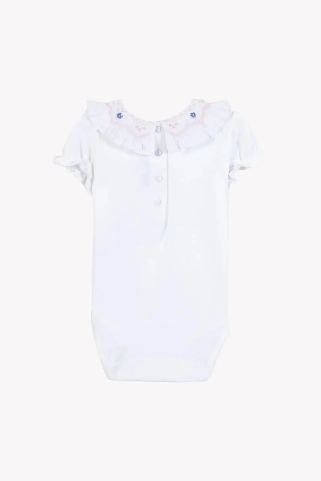Blue Almonds Ltd Baby Girls Shorts - White + Baby Girls Jumper - White 2 Tartine et Chocolat