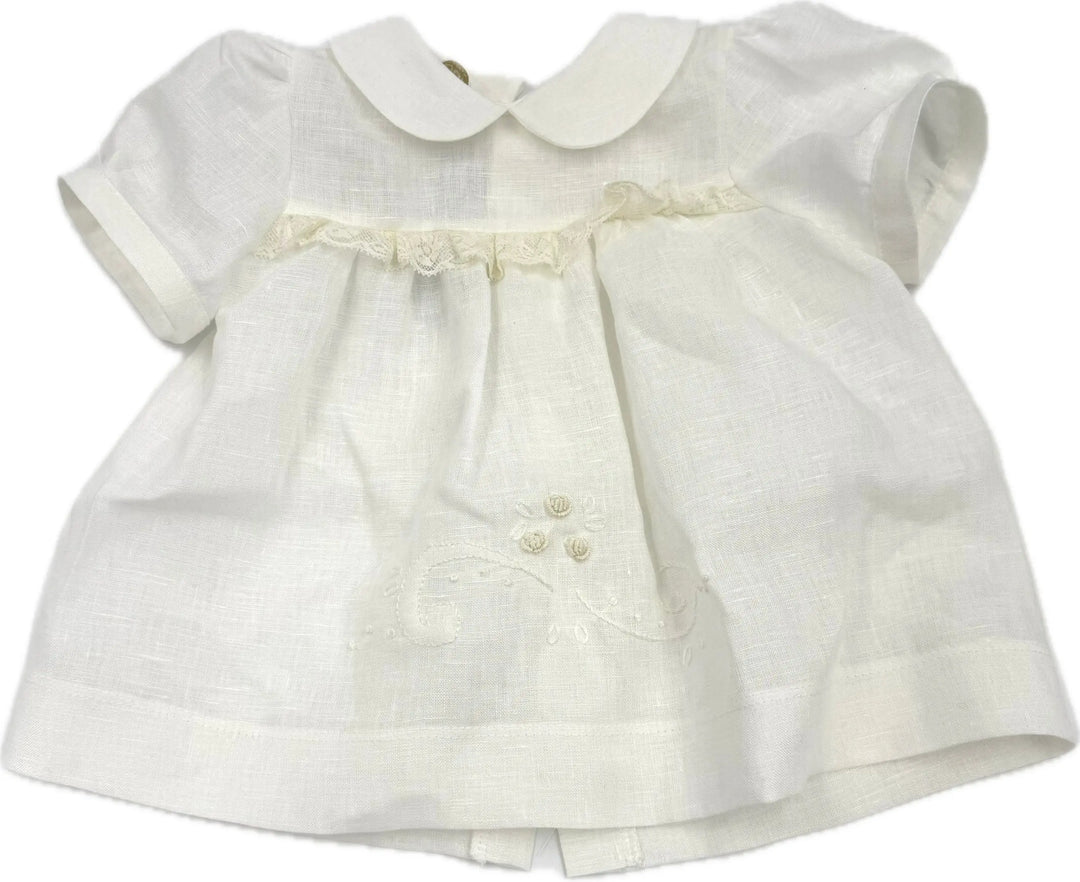 Blue Almonds Ltd Baby Girls Linen Dress Set Bimbalo