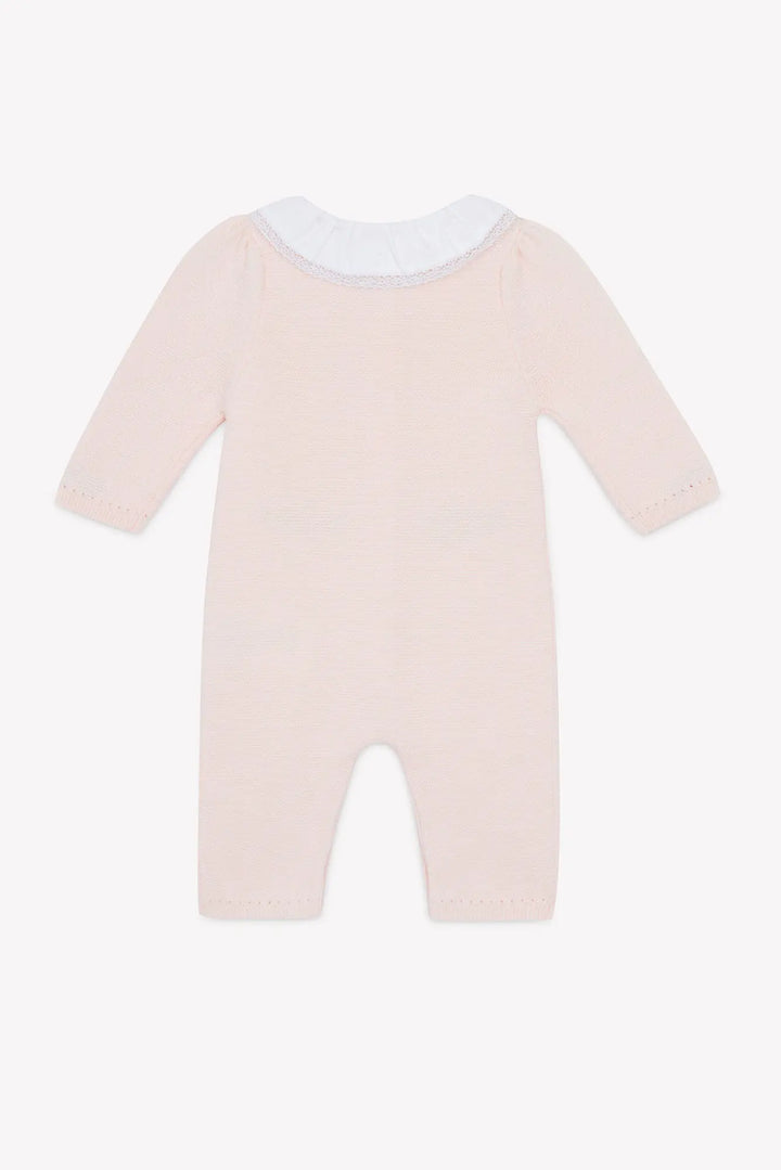 Blue Almonds Ltd Baby Girls Long Romper - Blush Tartine et Chocolat