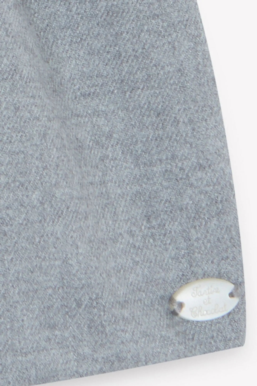 Blue Almonds Ltd Baby Girls Mid-Grey Marl Dress Tartine et Chocolat
