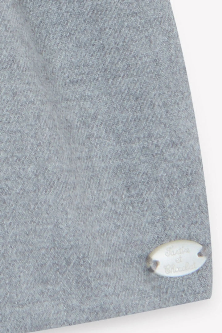 Blue Almonds Ltd Baby Girls Mid-Grey Marl Dress Tartine et Chocolat