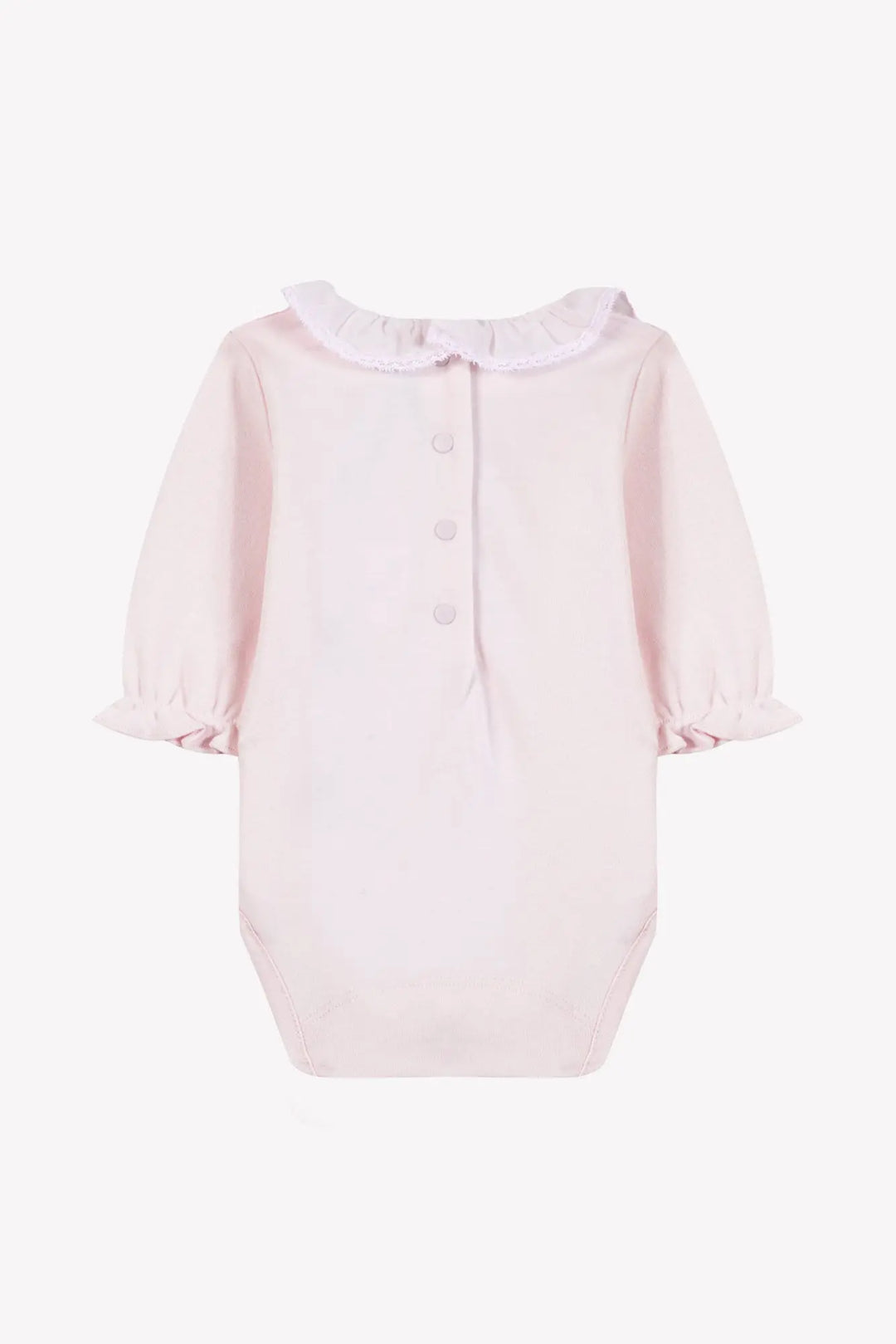 Blue Almonds Ltd Baby Girls Mid-Grey Marl Dress & Blush Pink Bodysuit Set Tartine et Chocolat