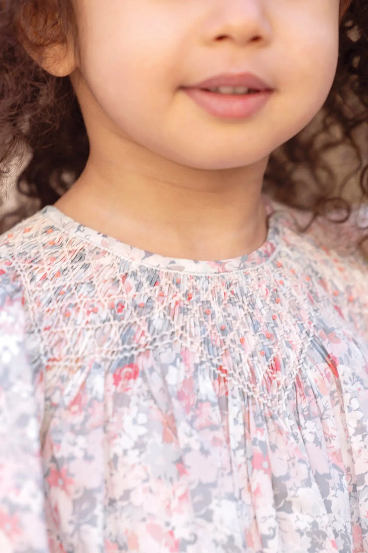 Blue Almonds Ltd Baby Girls Mid Grey Two-Piece Set Tartine et Chocolat