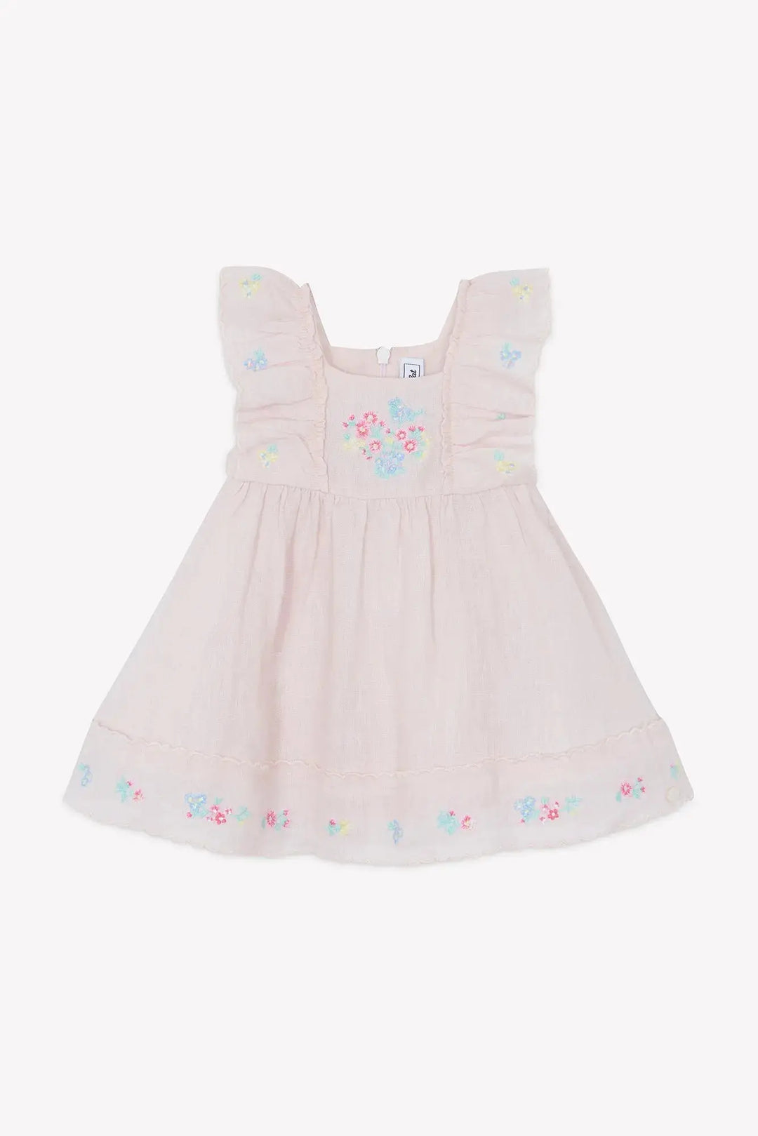 Blue Almonds Ltd Baby Girls Dress - Pale Pink Tartine et Chocolat