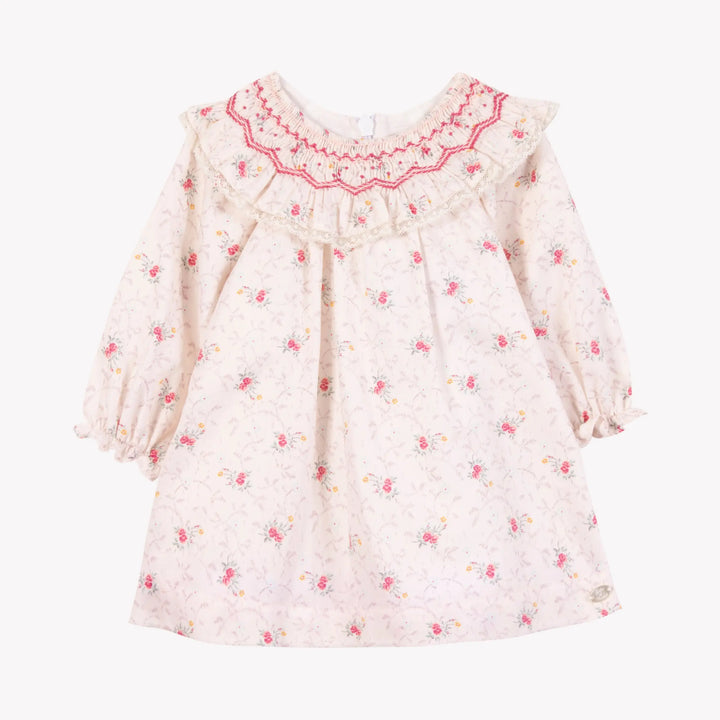 Blue Almonds Ltd Baby Girls Pink Floral Dress Tartine et Chocolat