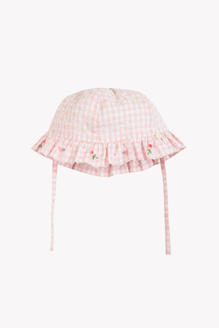 Blue Almonds Ltd Baby Girls Bucket Hat - Blush Tartine et Chocolat