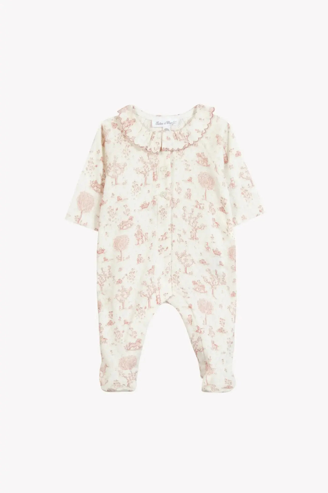 Blue Almonds Ltd Unisex Pyjamas - Blush Tartine et Chocolat