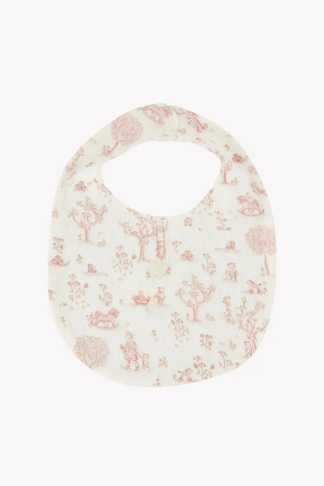 Blue Almonds Ltd Unisex Bib - Blush Tartine et Chocolat