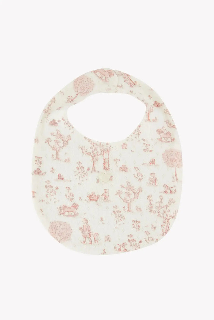 Blue Almonds Ltd Unisex Bib - Blush Tartine et Chocolat