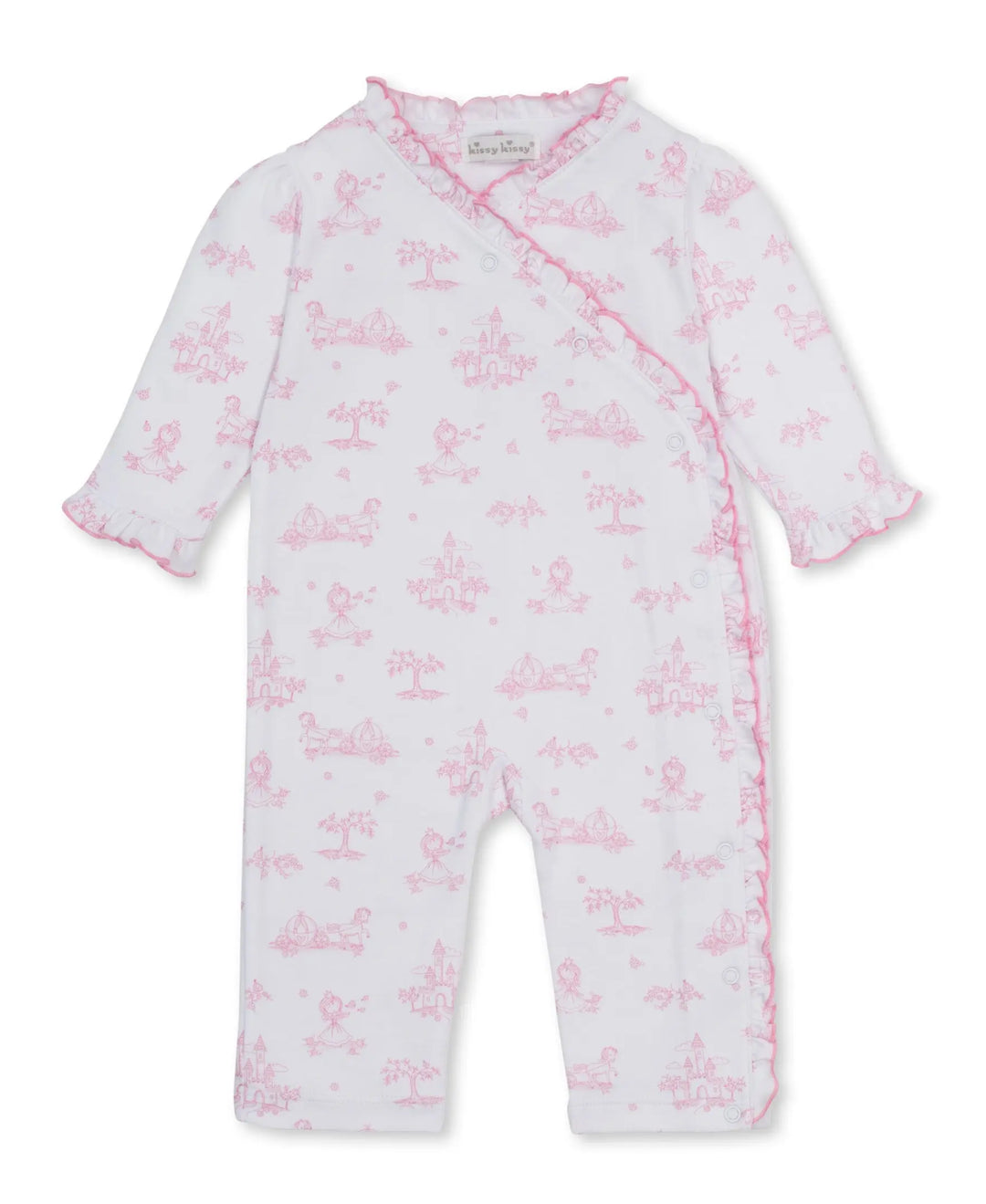 Blue Almonds Ltd Baby Girls Playsuit - Princess Adventures Kissy Kissy