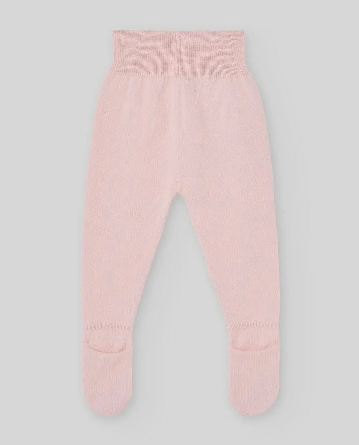 Blue Almonds Ltd KNIT NEWBORN LEGGINS ESSENTIA V26 - Pastel Pink Paz Rodriguez